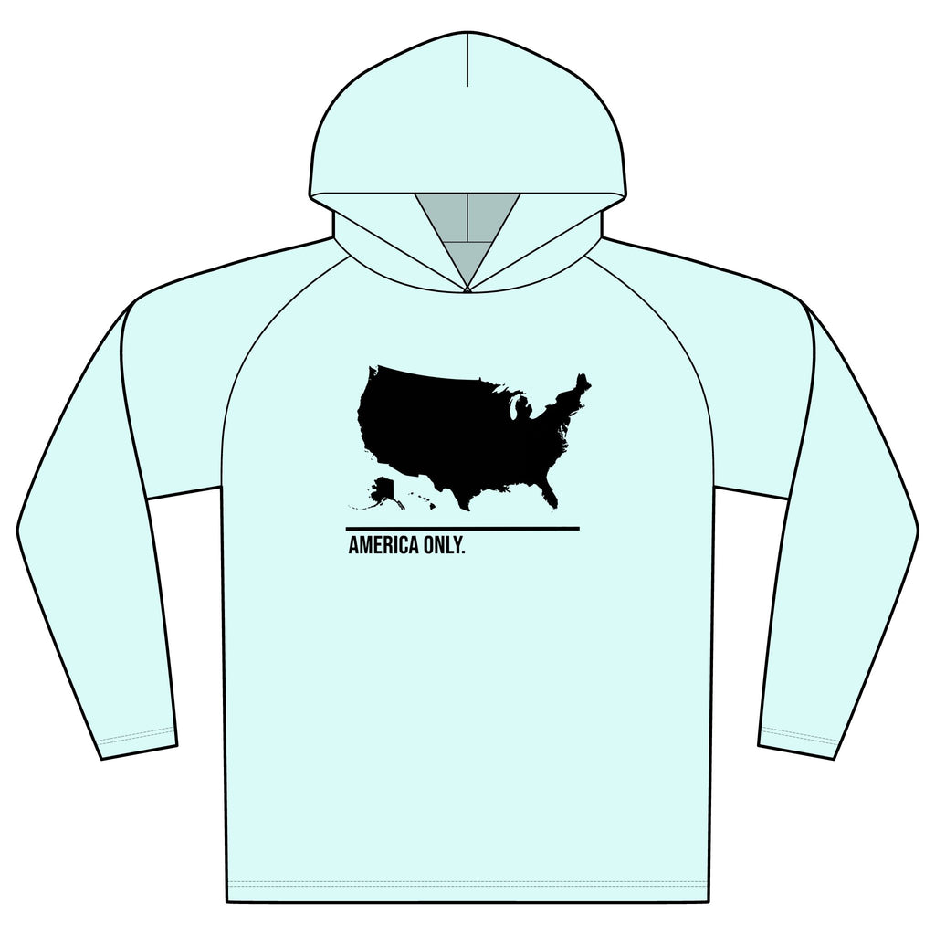 America Only. Sun Protection Hoodie