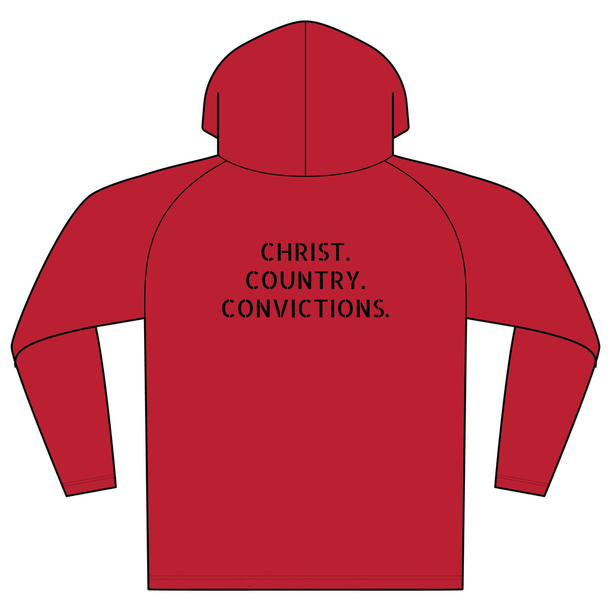 America Only. Sun Protection Hoodie