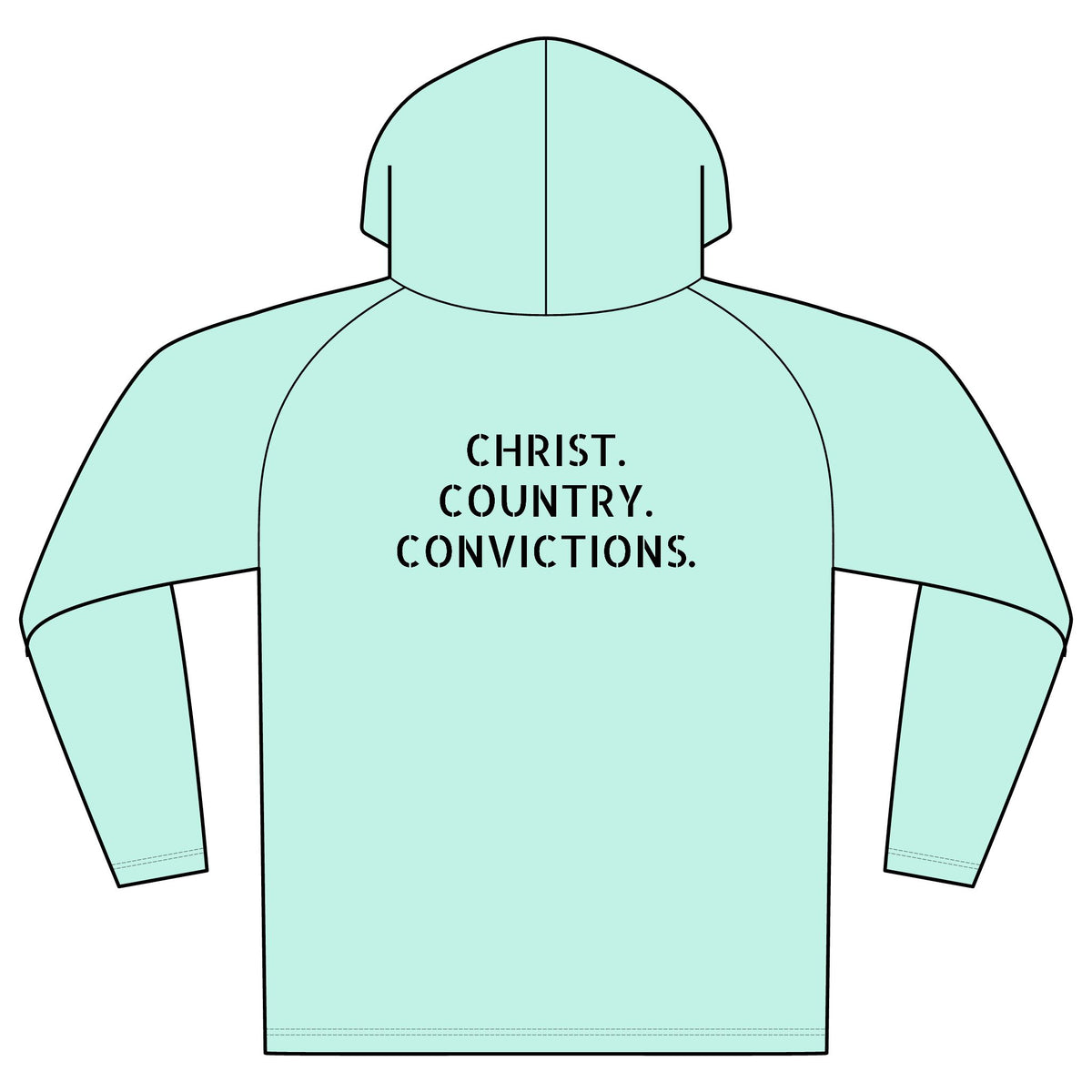 America Only. Sun Protection Hoodie