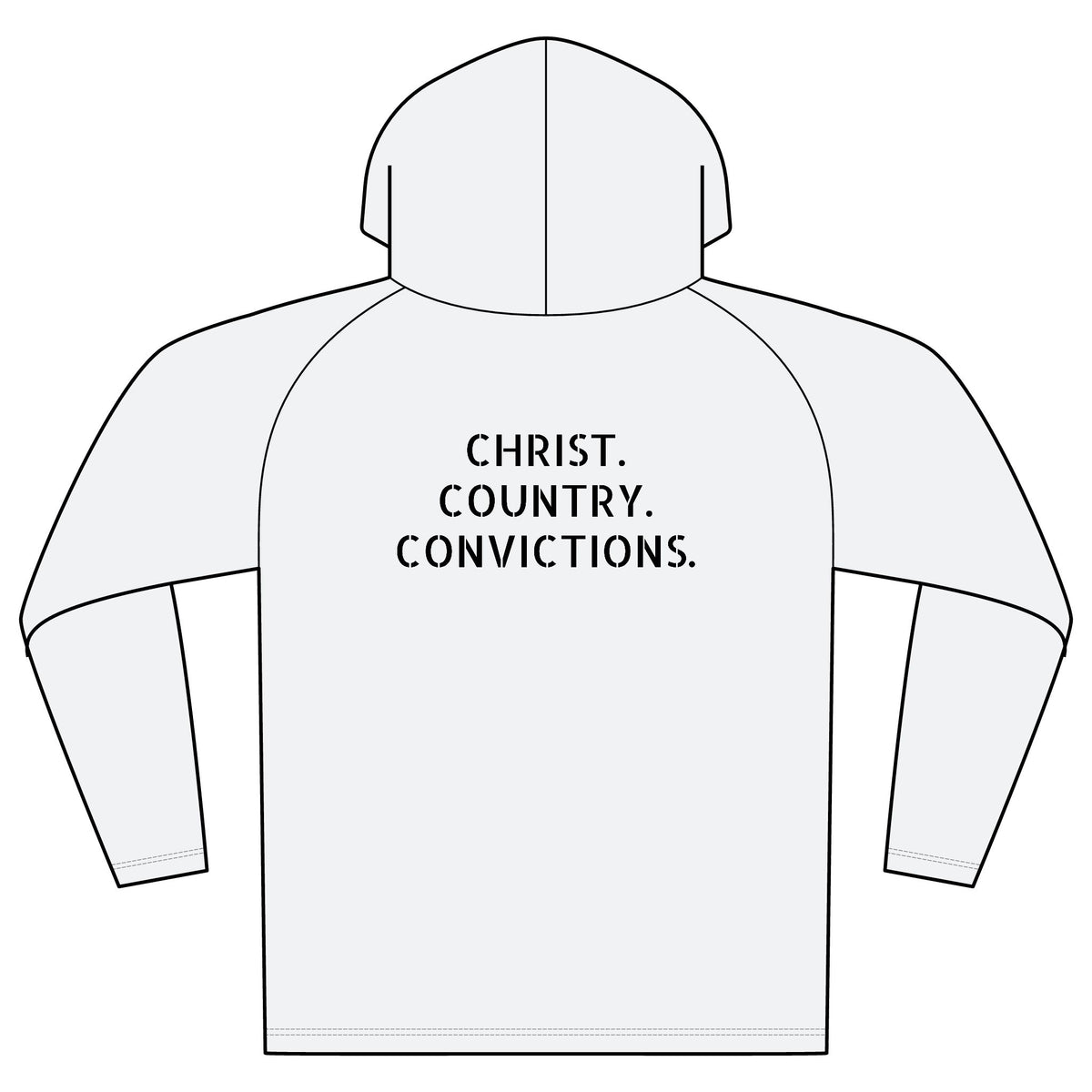 America Only. Sun Protection Hoodie