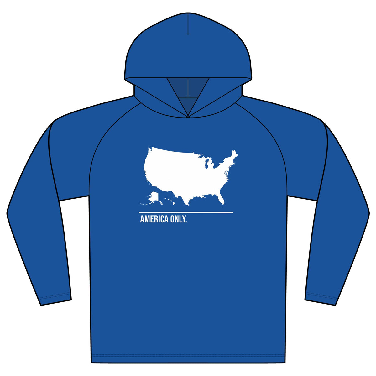 America Only. Sun Protection Hoodie