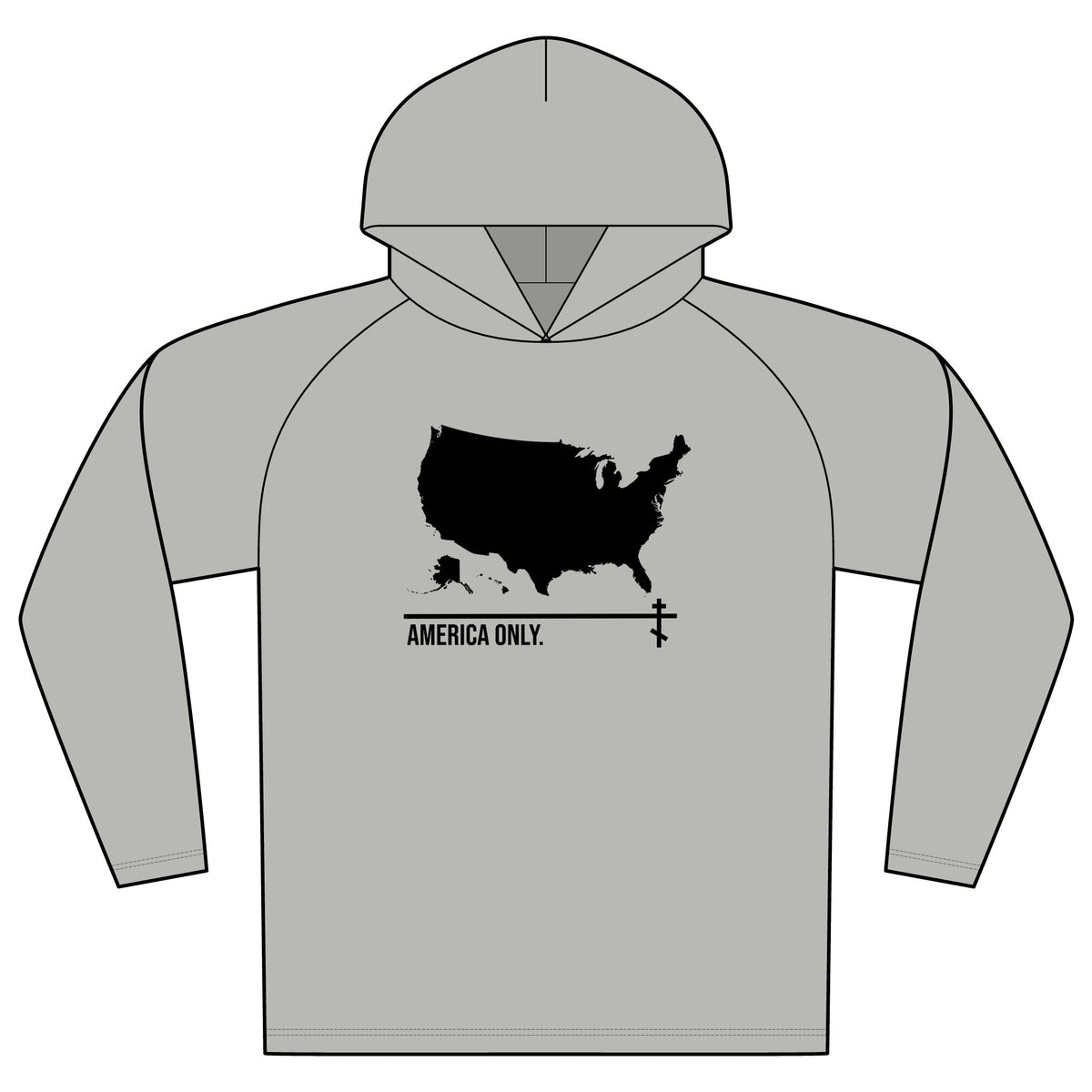 America Only. Sun Protection Hoodie ☦️