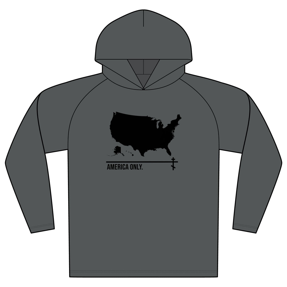 America Only. Sun Protection Hoodie ☦️