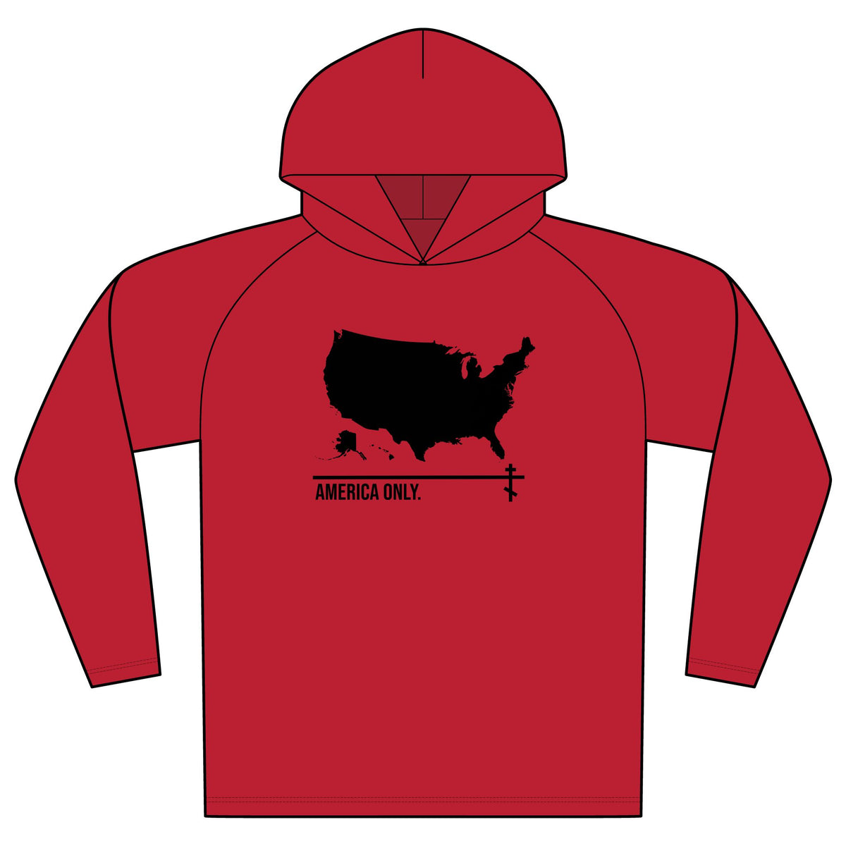 America Only. Sun Protection Hoodie ☦️