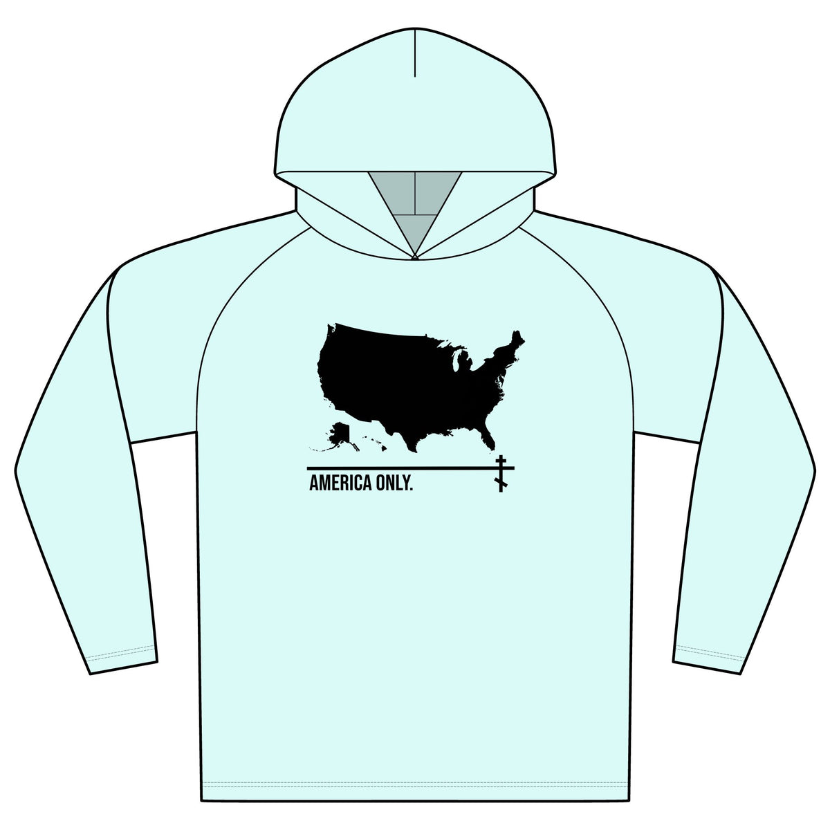 America Only. Sun Protection Hoodie ☦️