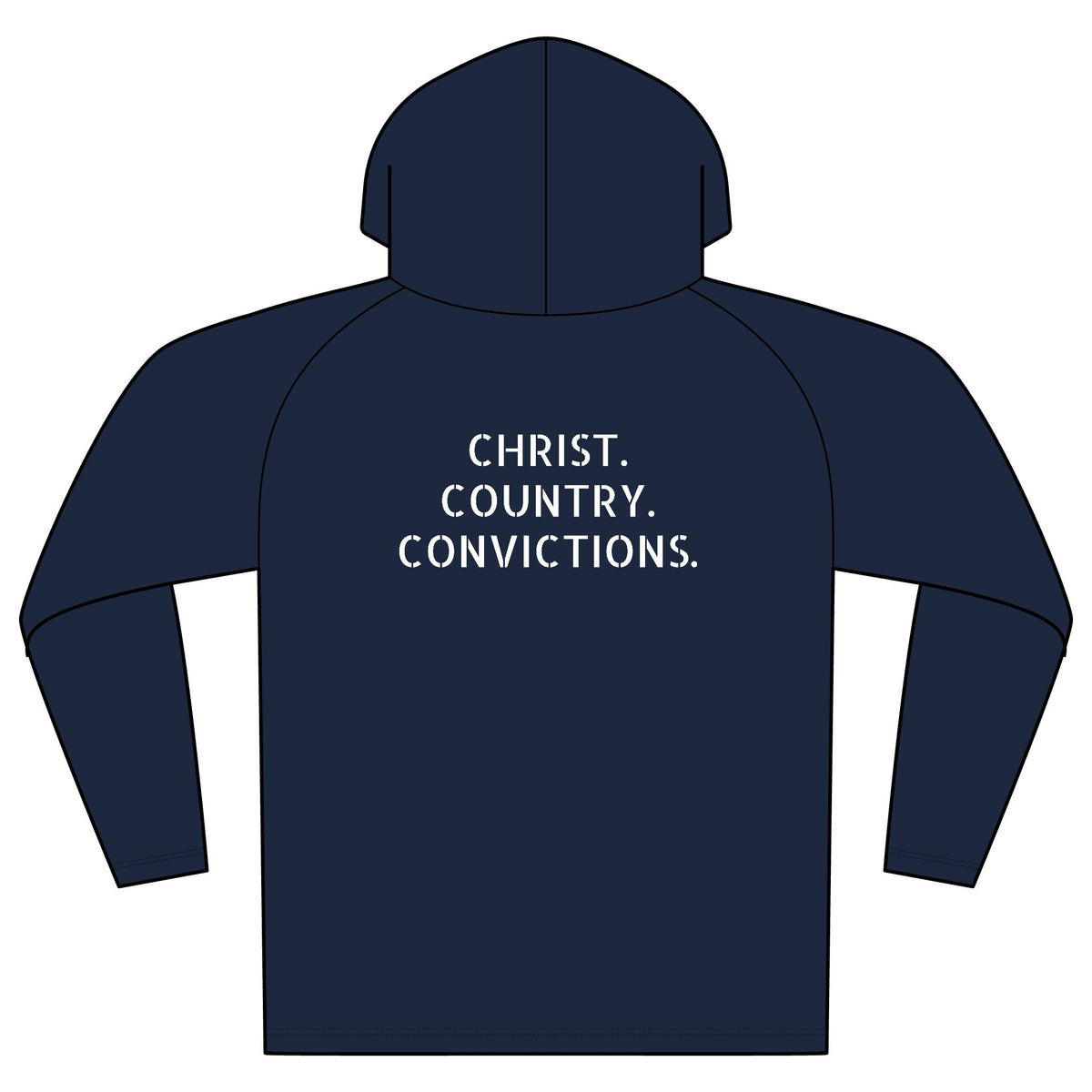 America Only. Sun Protection Hoodie